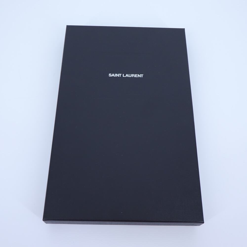 SAINT LAURENT Black and White Gift Box 7x11.5x1.25